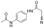 N-[4-(ACETYLAMINO)PHENYL]-2-CYANOACETAMIDE Struktur