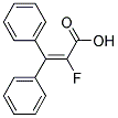 2-FLUORO-3,3-DIPHENYLACRYLIC ACID Struktur