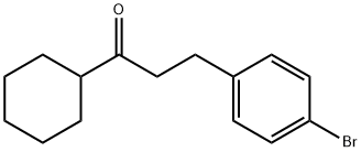 2-(4-BROMOPHENYL)ETHYL CYCLOHEXYL KETONE Struktur