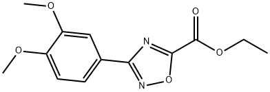 3-(3,4-ジメトキシフェニル)-1,2,4-オキサジアゾール-5-カルボン酸エチル price.