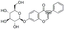 ISOFLAVONE-7-O-BETA-D-GLUCOPYRANOSIDE Struktur