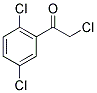 2-CHLORO-1-(2,5-DICHLOROPHENYL)ETHANONE Struktur