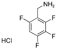 2,3,4,6-TETRAFLUOROBENZYLAMINE HYDROCHLORIDE Struktur