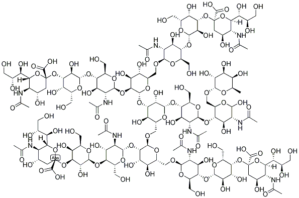 TETRASIALATED, GALACTOSYLATED TETRAANTENNARY