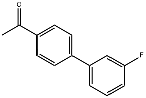 1-(3'-FLUORO-BIPHENYL-4-YL)-ETHANONE Struktur