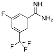 3-FLUORO-5-TRIFLUOROMETHYL-BENZAMIDINE Struktur