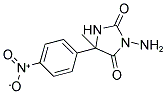 3-AMINO-5-METHYL-5-(4-NITROPHENYL)IMIDAZOLIDINE-2,4-DIONE Struktur