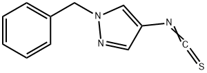 1-BENZYL-4-ISOTHIOCYANATO-1H-PYRAZOLE Struktur