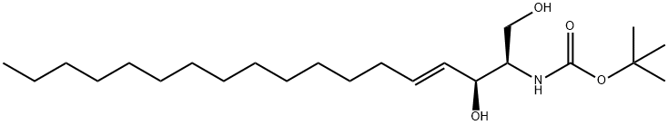 N-BOC-ERYTHRO-SPHINGOSINE, 609812-03-5, 結(jié)構(gòu)式