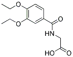 (3,4-DIETHOXY-BENZOYLAMINO)-ACETIC ACID Struktur