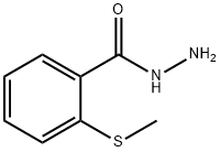 2-(METHYLSULFANYL)BENZENECARBOHYDRAZIDE, 885949-42-8, 結(jié)構(gòu)式