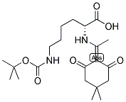 DDE-D-LYS(BOC)-OH Struktur