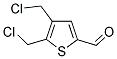 4,5-BIS(CHLOROMETHYL)-2-THIOPHENECARBALDEHYDE Struktur