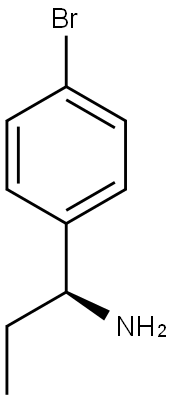 (S)-1-(4-BROMOPHENYL)PROPAN-1-AMINE Struktur