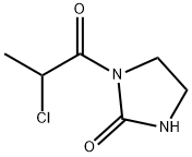 1-(2-CHLOROPROPANOYL)IMIDAZOLIDIN-2-ONE Struktur