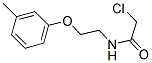 2-CHLORO-N-[2-(3-METHYLPHENOXY)ETHYL]ACETAMIDE Struktur
