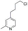 4-(4-CHLORO-BUTYL)-2-METHYL-PYRIDINE Struktur