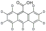 9-ANTHRACENE-D9-CARBOXYLIC ACID Struktur