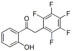 1-(2-HYDROXYPHENYL)-2-(2,3,4,5,6-PENTAFLUOROPHENYL)ETHANONE Struktur