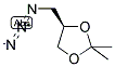 2,2-DIMETHYL-4(R)-4-AZIDOMETHYL-1,3-DIOXALANE Struktur