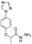 2-(4-[1,2,4]TRIAZOL-1-YL-PHENOXY)-PROPIONIC ACID HYDRAZIDE Struktur