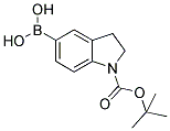 1-(TERT-BUTOXYCARBONYL)-5-INDOLINEBORONIC ACID Struktur