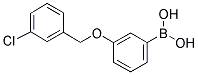 3-(3'-CHLOROBENZYLOXY)PHENYLBORONIC ACID Struktur