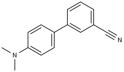 4'-(DIMETHYLAMINO)[1,1'-BIPHENYL]-3-CARBONITRILE Struktur