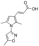 (2E)-3-[2,5-DIMETHYL-1-(5-METHYLISOXAZOL-3-YL)-1H-PYRROL-3-YL]ACRYLIC ACID