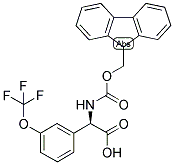 (R)-[(9H-FLUOREN-9-YLMETHOXYCARBONYLAMINO)]-(3-TRIFLUOROMETHOXY-PHENYL)-ACETIC ACID