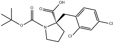 BOC-(R)-ALPHA-(2,4-DICHLOROBENZYL)-PROLINE price.