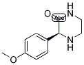 (S)-3-(4-METHOXY-PHENYL)-PIPERAZIN-2-ONE Struktur