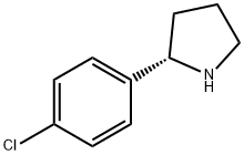 (S)-2-(4-CHLOROPHENYL)PYRROLIDINE Struktur