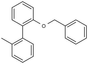 BENZYL 2'-METHYL[1,1'-BIPHENYL]-2-YL ETHER Struktur