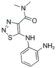 5-[(2-AMINOPHENYL)AMINO]-N,N-DIMETHYL-1,2,3-THIADIAZOLE-4-CARBOXAMIDE