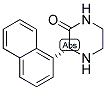 (R)-3-NAPHTHALEN-1-YL-PIPERAZIN-2-ONE Structure