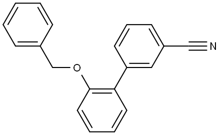 2'-(BENZYLOXY)[1,1'-BIPHENYL]-3-CARBONITRILE Struktur