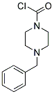 4-BENZYLPIPERAZINE-1-CARBONYL CHLORIDE Struktur