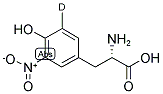 L-4-HYDROXY-3-NITROPHENYL-5-D1-ALANINE Struktur