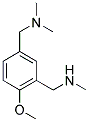(5-[(DIMETHYLAMINO)METHYL]-2-METHOXYBENZYL)METHYLAMINE Struktur