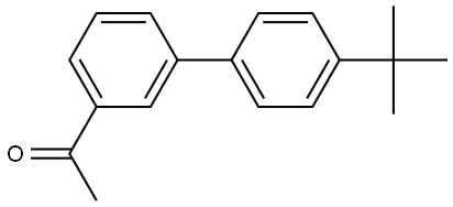 1-(4'-TERT-BUTYL[1,1'-BIPHENYL]-3-YL)ETHANONE Struktur