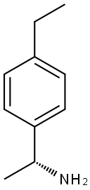(R)-1-(4-ETHYLPHENYL)ETHANAMINE Struktur