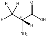 D-ALANINE-2,3,3,3-D4 Struktur
