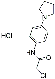 2-CHLORO-N-(4-PYRROLIDIN-1-YLPHENYL)ACETAMIDE HYDROCHLORIDE Struktur
