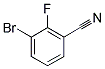 3-BROMO-2-FLUOROBENZONITRILE Structure