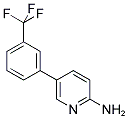 5-[3-(TRIFLUOROMETHYL)PHENYL]-2-PYRIDINAMINE Struktur