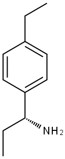 (R)-1-(4-ETHYLPHENYL)PROPAN-1-AMINE Struktur