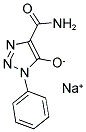 SODIUM 4-(AMINOCARBONYL)-1-PHENYL-1H-1,2,3-TRIAZOL-5-OLATE Struktur
