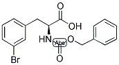 CBZ-L-3-BROMOPHENYLALANINE Struktur