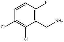 2,3-DICHLORO-6-FLUOROBENZYLAMINE Structure